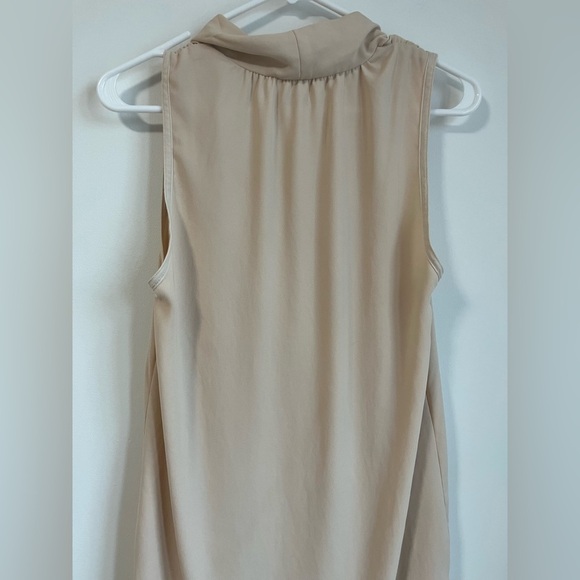 Aritzia Sabine Pink Wrap Dress Sleeveless - Picture 7 of 8
